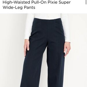 Wide Leg Pull on Pants